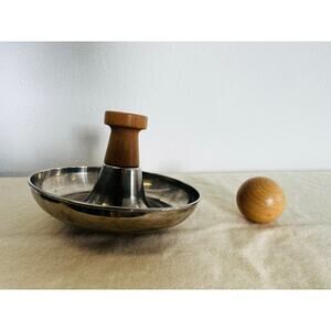 Lovevery Stainless Steel Tip & Turn Toy - Red/Blue